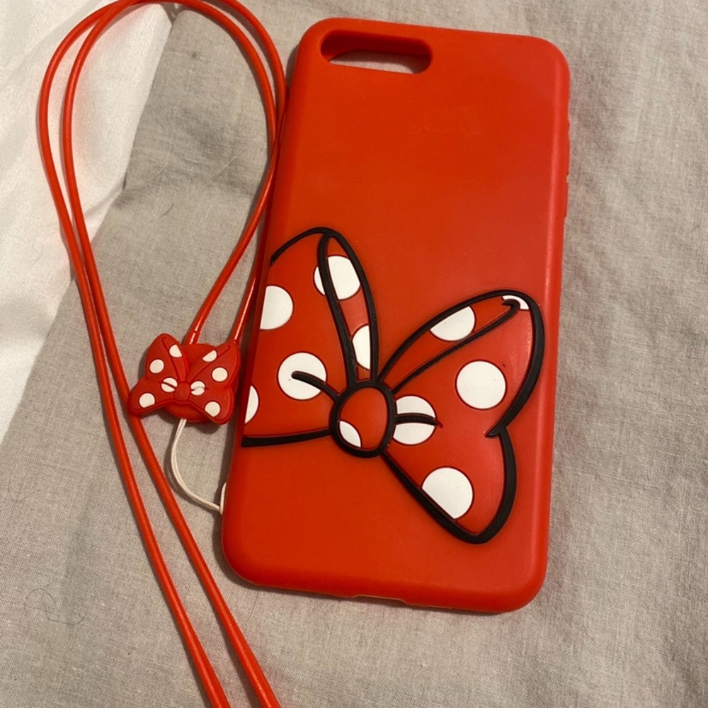SOLD Minnie Mouse Bow iPhone Case